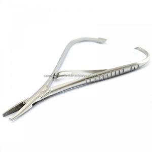 เครื่องมือผ่าตัดจัดฟันสเตนเลสสตีลเยอรมันขนาด14ซม. ที่ใส่เข็ม ISO 13485 - Product Image 5