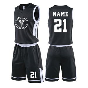 Meilleur maillot de basket-ball Design personnalisé, nom personnalisé, uniformes de basket-ball pour hommes, combinaison de compétition d'été pour étudiants - Product Image 3