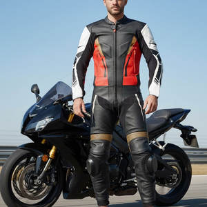 Trajes de Motocicleta de Cuero de Alta Calidad para Hombre, Transpirables, Ligeros y Personalizables, Gran Venta - Product Image 3