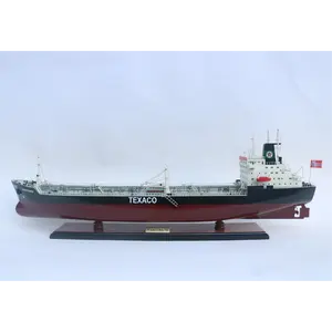 TEXACO STOCKHOLM OIL TANKER SHIP MODEL - CHEMICAL TANKER SHIP MODEL FOR DECORATION - PETROLEUM SHIP MODEL FOR GIF