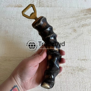 Ouvre-bouteille en corne unique pour les événements rustiques et les acheteurs éco-conscients par Tradebyd - Product Image 2