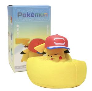 YY กล่องใสชุดฝันดาวนอน Kawaii แอ็กชันฟิกเกอร์มินิ Pikachu eevee ของเล่นเด็กโมเดล - Product Image 5