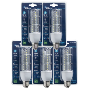 Bombilla de Cristal DON FELIZ con Forma de Maíz, Base E27, Casquillo Grande, Sensor de Luz, CRI 80, Luz Cálida/Amarilla 3000K, 10W, Uso Residencial - Product Image 2