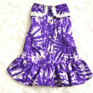 เสื้ออาบน้ำสุนัขสีชมพูสุดหรูสายจูงคอปกแบบปรับแต่งได้ทำจากผ้าฝ้ายเนื้อนุ่มมีลวดลายดอกไม้สีสันสดใสสำหรับเพื่อนมีขนของคุณ! - Product Image 6