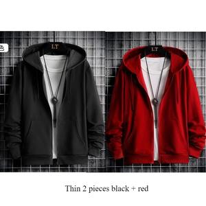 Sudadera Gruesa para Hombre con Cierre, Ecológica, Transpirable, Bordada, Informal, a la Moda, para Otoño e Invierno, Nueva - Product Image 3