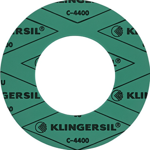 Joint d'étanchéité plat KlingerSil C-4400 DIN2690 182 x 141 x 2 Dimensions PN 6 Pression nominale Lot de 10 joints - Product Image 3