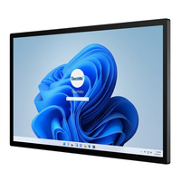 New 65/75 Inch Digital Signage Touch Screen Android Player with USB/Serial/DVI Interfaces for Business Use in Hotel Lobby PC