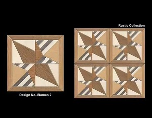 Carrelage de stationnement de voiture antidérapant de 12mm 400x400mm Argile extérieure antidérapante 3D 40x40cm Carrelage extérieur en porcelaine aspect pierre - Product Image 2