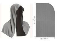 Meilleure vente de serviette à capuche en microfibre avec logo personnalisé antimicrobien et écologique pour les activités de plein air entraînement