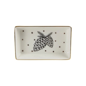 Assiette de petit-déjeuner et d'apéritif de style nordique, 11 cm, pour les fêtes - Product Image 1