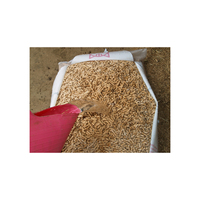 Sacs de 15 kg d'emballage de granulés de bois de pin (granulés de bois Din plus / EN plus A1) prêts à l'exportation