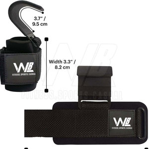 Crochets de levage pour la musculation Poids Support Réglable 2025 Workout Gym Haltérophilie Crochets - Product Image 2