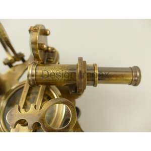 Sextant nautique de luxe décor à la maison fabriqué à la main en laiton or Sextant Smart boîte personnalisée emballé Souvenir idées cadeaux promotionnels - Product Image 5