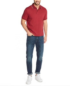 Polo clásico para hombre de talla grande, gran ajuste, informal, estilo diario, transpirable, tela sin arrugas, tecnología impresa sólida - Product Image 3