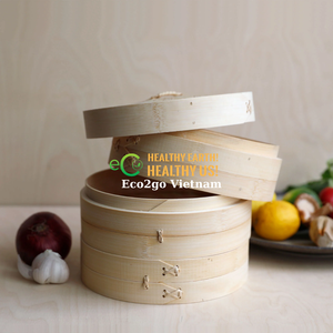 หม้อนึ่งไม้ไผ่ธรรมชาติ2025 Eco2go จากเวียดนาม - Product Image 3