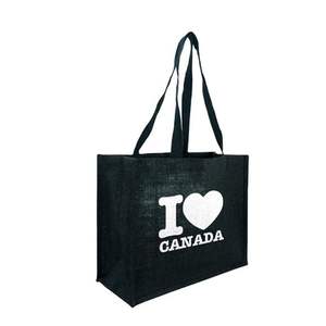 Bolsa de yute de lujo Embrace Eco-Fashion Bolsas de compras de Yute natural reutilizables de alta calidad para uso diario - Product Image 1