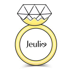 Anillo de Diamantes Personalizado Jeulia en Oro de 10K, 14K o 18K - Product Image 1
