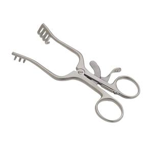 Retracteur chirurgical manuel auto-retenant Weitlaner en acier inoxydable de précision pour rétraction tissulaire en chirurgie générale CE - Product Image 1