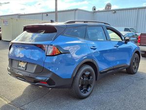 Kia Sportage X-Pro Prestige AWD 2025 Bleu Spécial d'occasion avec toit ouvrant, démarrage à distance, sièges en cuir, jantes en alliage, système de navigation - Product Image 3