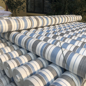 Bâche en PE rayée, couleur unie, haute résistance, 200 GSM, haute durabilité, haute performance, toile pare-soleil pour bateau, piscine, sol extérieur - Product Image 1