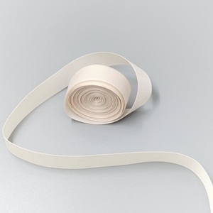 Rubans extensibles en tissu de reliure sangle tissée Style de visage bande de pli simple 8mm bande pliée élastique élastique de biais extensible - Product Image 6
