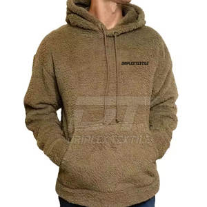 Latest Design <b>Men's</b> <b>Sherpa</b> <b>Hoodies</b> Basics Cotton Blended <b>Hoodies</b> OEM Service <b>Men's</b> <b>Sherpa</b> <b>Hoodies</b> - Product Image 1