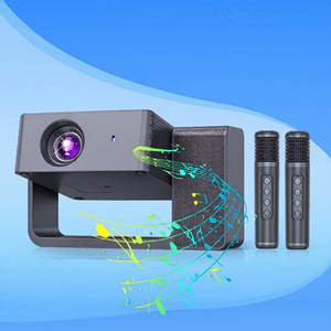 Proyector de Cine en Casa Smartbarry HT30 1080P Android Portátil de Tiro Corto con Micrófono Dual para Karaoke - Product Image 6