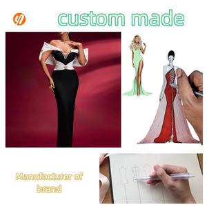 Элегантное белое вечернее платье-макси с V-образным вырезом, стразами на плечах и облегающим силуэтом, модель 4597. - Product Image 1