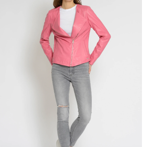Vêtements de mode pour dames Veste en cuir véritable pour femmes Veste en cuir pour dames Veste en cuir de qualité supérieure - Product Image 2