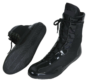 รองเท้าบู๊ทฝึกซ้อมต่อสู้แบบกันลื่นสำหรับผู้ชาย ผลิตจากหนังที่เป็นมิตรต่อสิ่งแวดล้อม ระบายอากาศได้ดี เหมาะสำหรับกีฬาต่อสู้ - Product Image 2