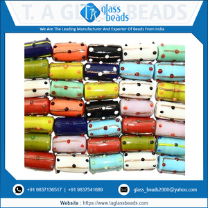 Cuentas de arcoíris de vidrio multicolor Precio más bajo Cuentas de vidrio para joyería Cuentas sueltas Millefiori Listo para enviar - Product Image 6