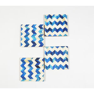 Highest Quality Bone Inlay Coasters Classic Design Tableware Decorative Coasters for Wholesale Tea Coffee Coaster - Product Image 1