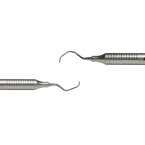 Cureta Periodontal Gracey 17/18 de Doble Extremo con Mango Hueco de Acero Inoxidable, Manual, Certificación CE, Económica, para Uso Dental - Product Image 2