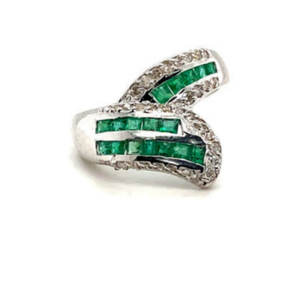 Hermoso anillo de diamantes de rubí rosa para mujer, Plata de ley. 925 piedras preciosas naturales, joyería chapada en rodio para fiesta y boda - Product Image 3