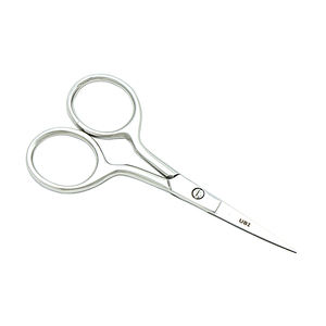 Tijeras de Aseo Personal UBI de 9.5cm con Hoja Puntiaguda de Acero con Alto Contenido de Carbono para Recortar Barba, Bigote, Cejas y Vello de las Orejas - Product Image 3