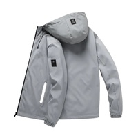Nouveauté Vestes à capuche noires chaudes d'hiver pour hommes à la mode Blouson bombardier personnalisé pour hommes grande taille vestes et manteaux pour hommes