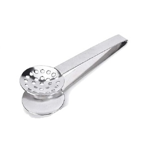 Pinzas metálicas de promoción Vintage con mango de cubierta de madera, pinzas para cocinar alimentos, barbacoa, pollo, abrazadera a la parrilla, pinzas para té de azúcar - Product Image 3