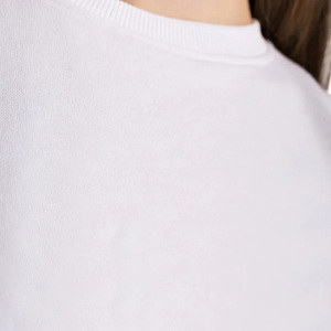 Sudaderas de mujer de color personalizado de alta calidad bordado impreso Logo diseño cuello redondo algodón polar transpirable mujeres sudaderas - Product Image 5