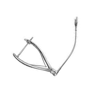 Instrumento quirúrgico vascular de abrazadera atraumática Satinsky Debakey para procedimientos cardiovasculares y torácicos - Product Image 4