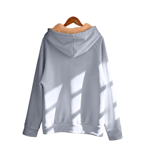 เสื้อฮู้ดดี้ผู้ชายทรงสลิมฟิต ผ้าคอตตอนผสมคุณภาพสูง สไตล์สตรีทแฟชั่น  รับสกรีนโลโก้ตามสั่ง - Product Image 6