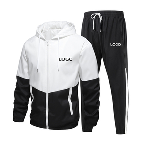 Survêtements de jogging personnalisés de couleur contrastante pour hommes, meilleurs vêtements de sport - Product Image 1