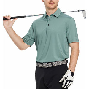 El mejor diseño para hombre para camiseta Polo Dry Fits Nueva llegada Cómodo Mangas cortas Venta al por mayor Precio barato Patrón sólido - Product Image 3