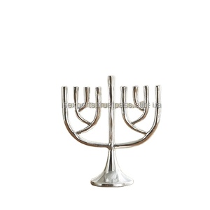 <b>Tall</b> Shiny Silver Candle stand best quality new elegant stylish modern and luxury for wedding decoration home <b>table</b> and desktop - Product Image 1
