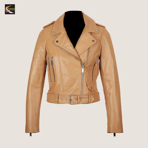 Venta al por mayor de chaquetas de cuero para mujer Suministro de fábrica a granel Precios asequibles - Product Image 3