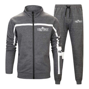New Arrival Custom Logo Unisex Solid Tracksuit Latest Style Durable Material for Outdoor Autumn Use Breathable <b>Printed</b> - Product Image 3