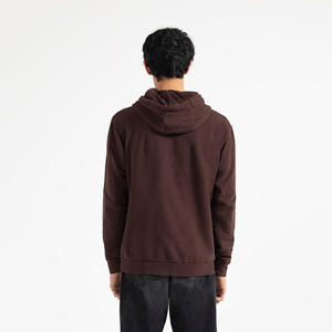 2025 New Fashion Heavyweight Men's Hoodie Custom Solid Color 100% Cotton High Quality Digital Printed Winter Zipper <b>Sweatshirt</b> - Product Image 6