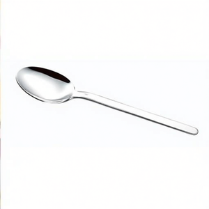 Cucharas Reutilizables de Acero Inoxidable Plateado Pulido Esmeyer, 19.5 cm, 12 Piezas/Paquete - Product Image 2