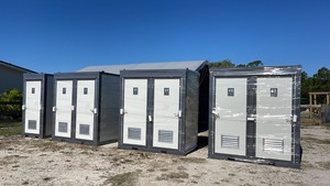 High Quality Modern Eco-Friendly Portable Toilet Trailer with 2-Station Design for Outdoor Use For Sale - Product Image 5