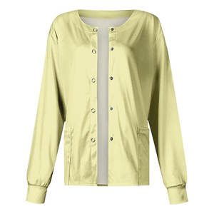 2025 OEM, venta al por mayor, chaquetas médicas para mujer, chaquetas médicas cómodas de alta calidad con logotipo personalizado, chaquetas de enfermera de colores - Product Image 3