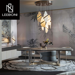 Nhà Sản Xuất Tùy Chỉnh Thực Hiện Ý Cao End Phòng Ăn Đồ Nội Thất Hiện Đại Sang Trọng Bàn Ăn - Product Image 3